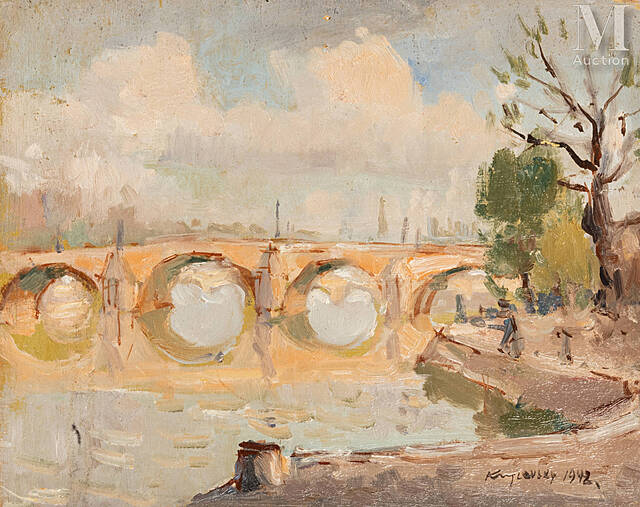 Pont Neuf, Paryż, 1942