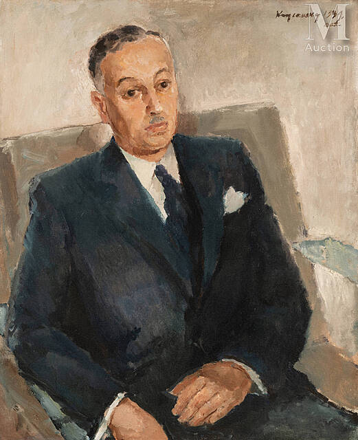Portret malarza Léona Boué, 1939