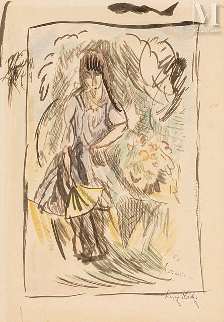 Portret Lucy Krohg
