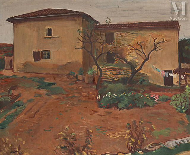 Dom winiarza w Anse, 1939
