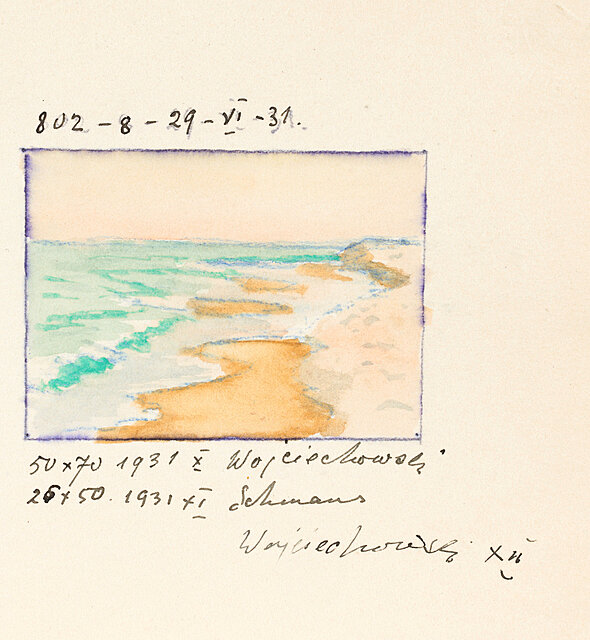Brzeg Bałtyku, 1931