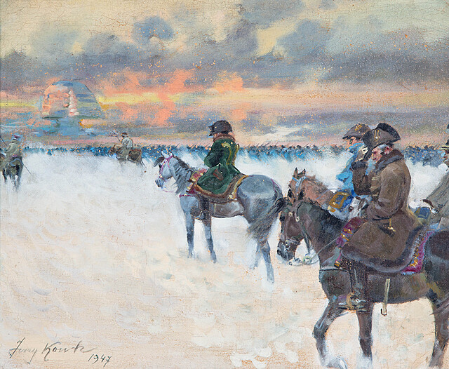 Wycofanie się z Moskwy - Wizja Napoleona, 1947