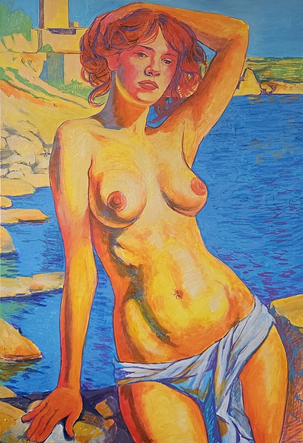 Na plaży, 2025