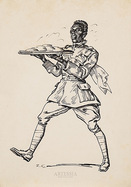 Sam Sandi – ordynans 12 wielkopolskiej eskadry lotniczej, 1920