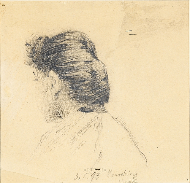 Głowa kobiety, 1893