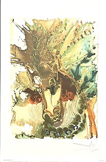 Bucefał. Z cyklu: Les Chevaux de Dali (Konie dalińskie), 1983