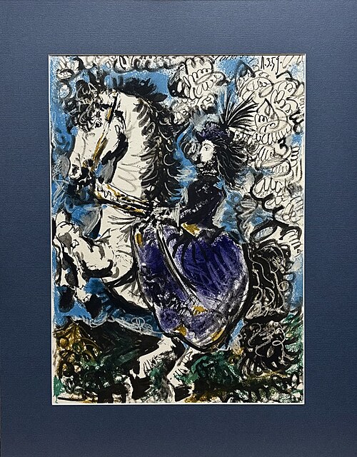 Jacqueline en Bleu,1961