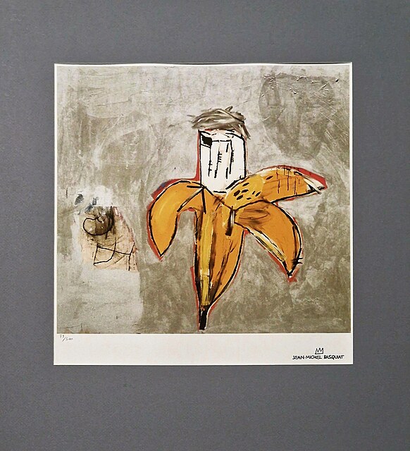 Andy Warhol jako banan