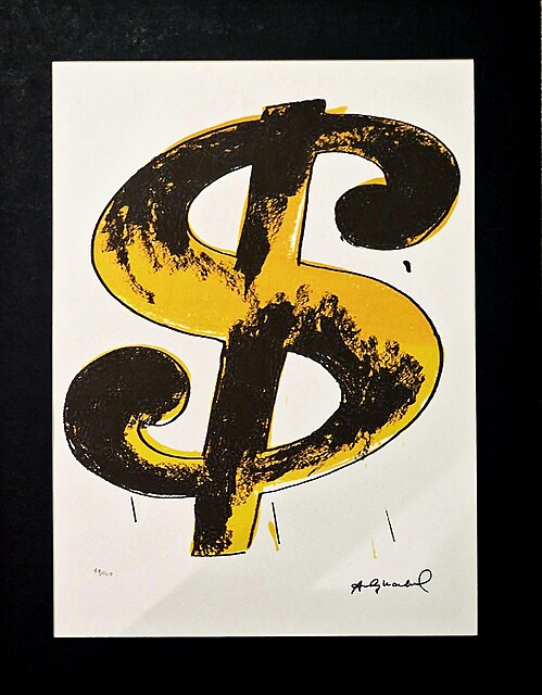Dolar, 1982 z cyklu "Dollar Sign"