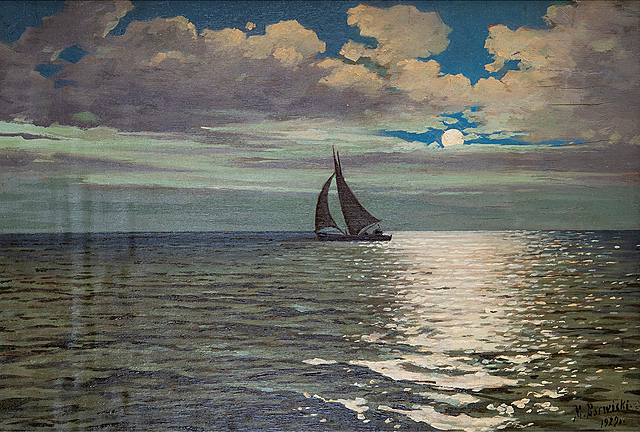 "Na połów ryb na Helu", 1929 r. 