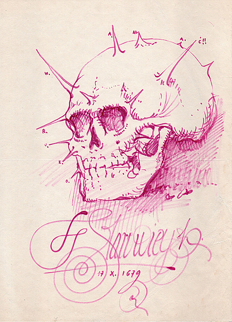 "Studium czaszki", 1979 r.