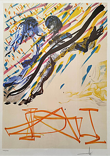 "Angels in flight" z cyklu "Les Vitraux", 1974