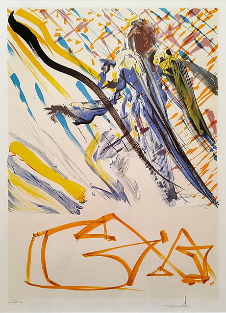 "La parole divine" z cyklu "Les Vitraux", 1974