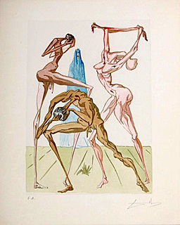 La Divine Comédie - L'Enfer (Piekło) - Chant XIX, 1960