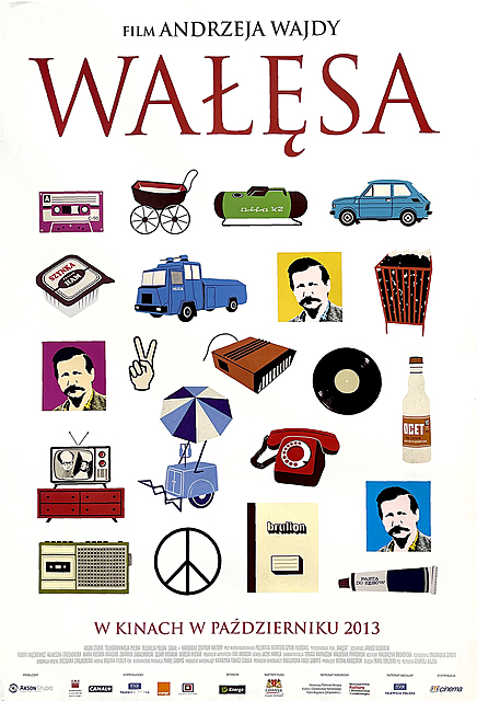 Wałęsa (plakat do filmu w reżyserii Andrzeja Wajdy), 2013