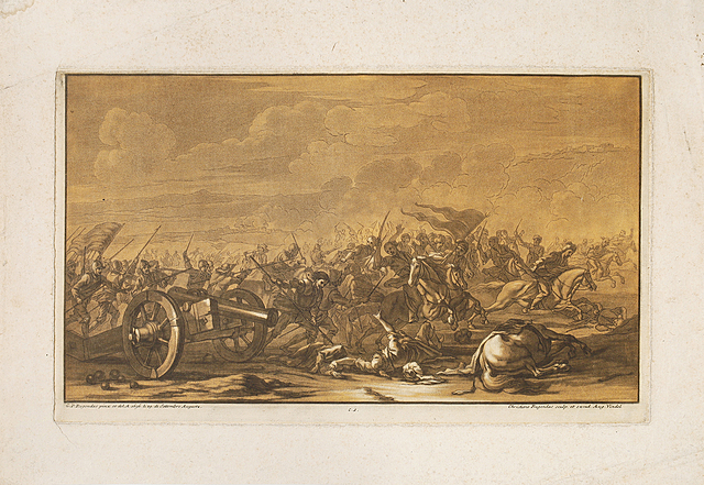 Walka z Turkami o armatę pod Wiedniem, 1696