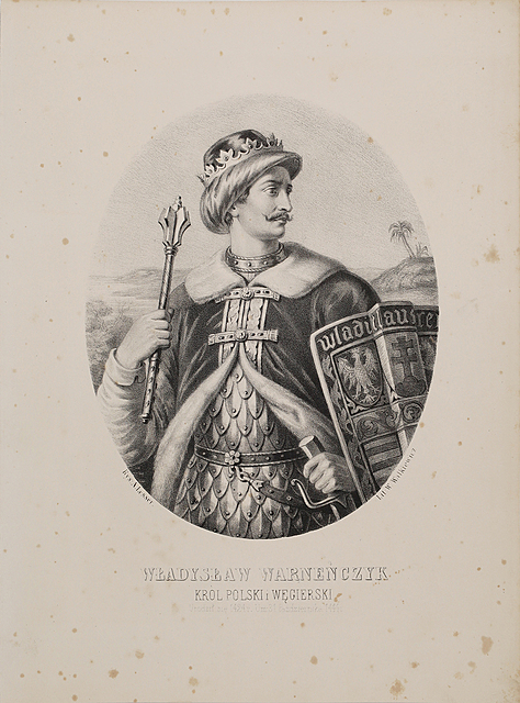 Portret króla Władysława Warneńczyka, 1860 