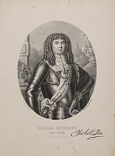 Portret króla Michała Korybuta Wiśniowieckiego, 1860