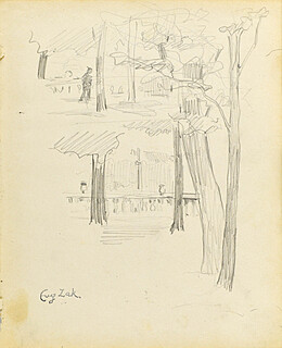 Motywa z parku [Paryskiego?], 1904