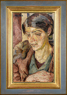 Portret młodej kobiety, lata 30. XX w.