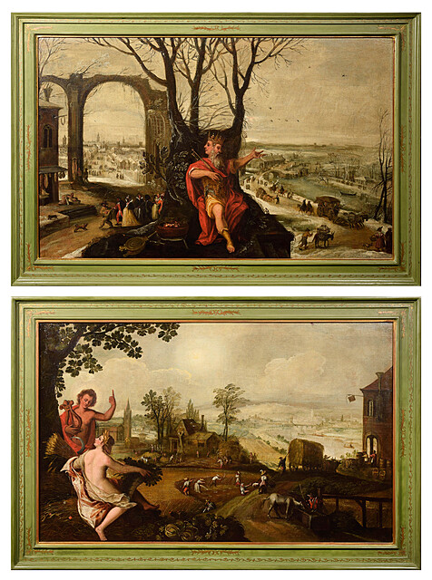 Joos II DE MOMPER (1564-1635), Lodewyk TOEPUT (POZZOSERRATO) (ok.1550-ok.1603)