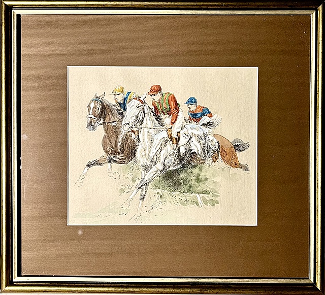 Courses de chevaux "Longchamp - The Grand Prix", 1929