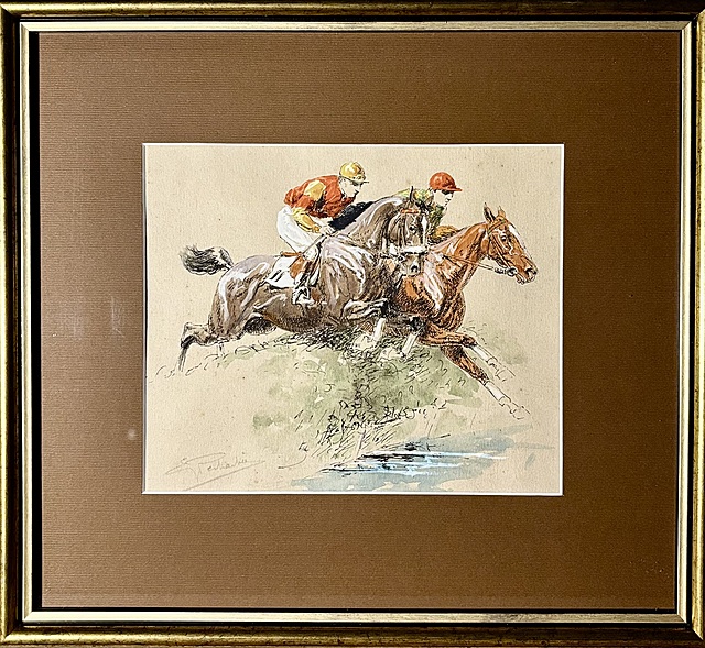 Courses de chevaux "Longchamp - The Grand Prix", 1929