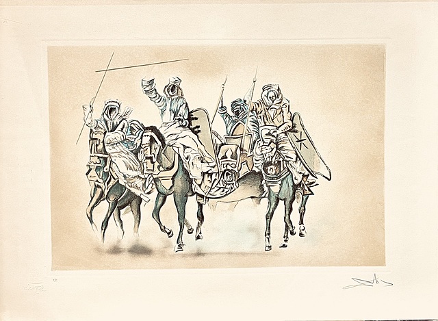 Beduińscy Jeźdźcy- studium do „Bitwy pod Tetuanem” 1962