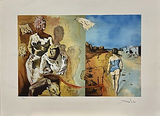 Dreams Puts Her Hand on Man's Shoulder (Sny kładą rękę na ramieniu mężczyzny)
