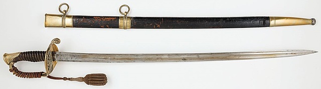 SZABLA OFICERA PIECHOTY FRANCUSKIEJ M1845