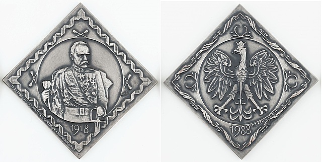 KLIPA, 70 ROCZNICA ODZYSKANIA NIEPODLEGŁOŚCI, PTAiN, Lublin 1988