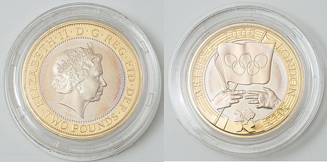 2 FUNTY, Wielka Brytania, 2008, Ceremonia Przekazania Igrzysk Olimpijskich