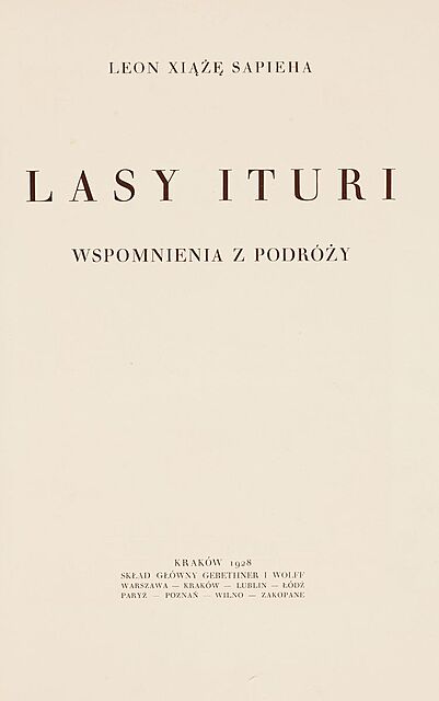 Leon Xiążę SAPIEHA
