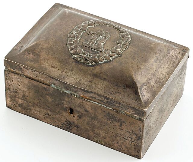 CUKIERNICA SKRZYNKOWA, Niemcy, Berlin, Georg Friedrich Fournier, ok. 1810