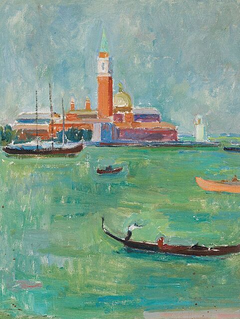 SAN GIORGIO MAGGIORE W WENECJI, ok. 1961