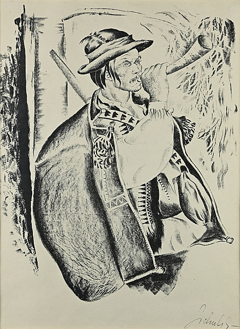 Góral huculski, pocz. XX w.