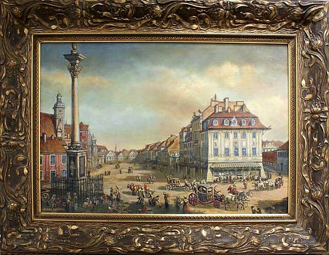 Wg Canaletta - Krakowskie Przedmieście (Warszawa), 2004