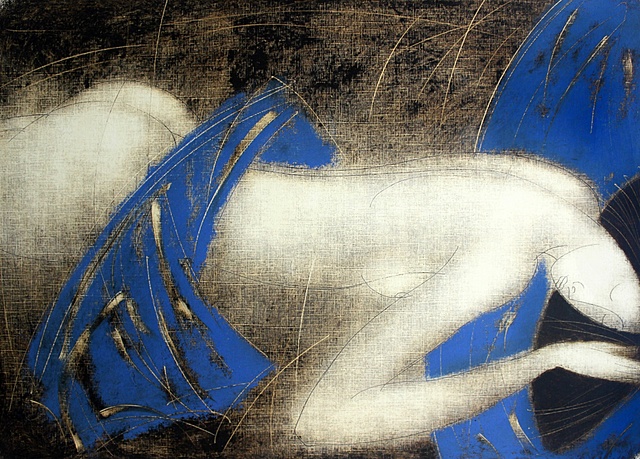 Akt (niebieski), 2004