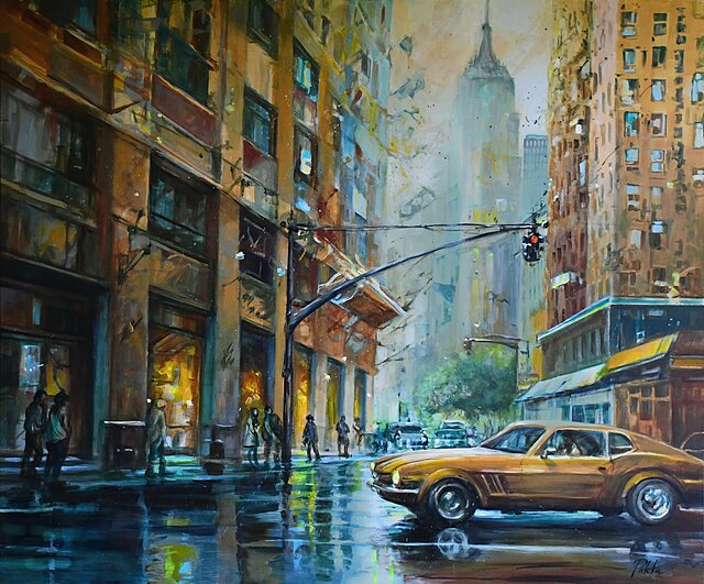 In the rain, 2025