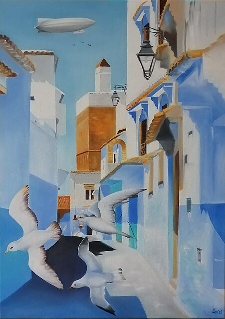 Flight via Marocco, 2022