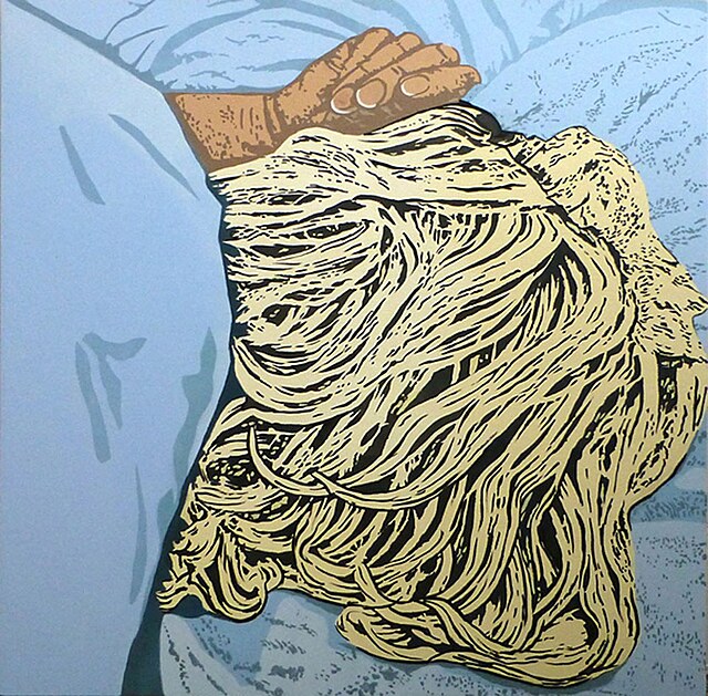 Dreamer / sleeping girl, 2013