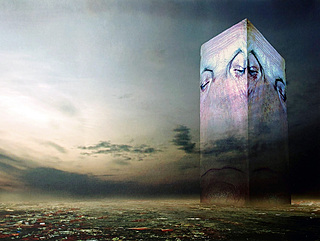 Bez tytułu, grafika komputerowa (sygnowana przez autora), 2003