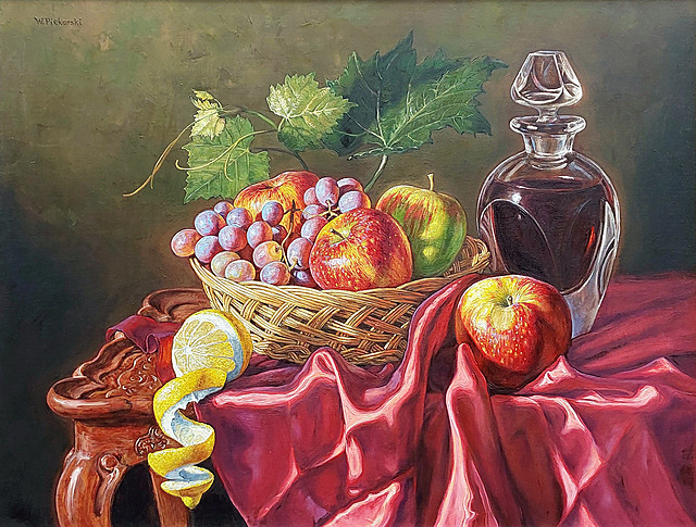 Martwa natura z karafką, 2015