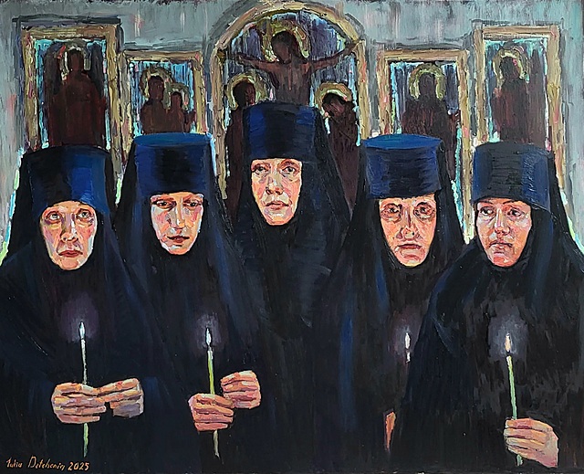 Portret z świecami, 2025