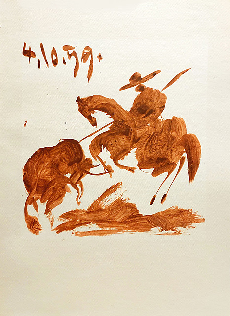 Z cyklu "Toros y Toreros" (Byki i toreadorzy), 1961