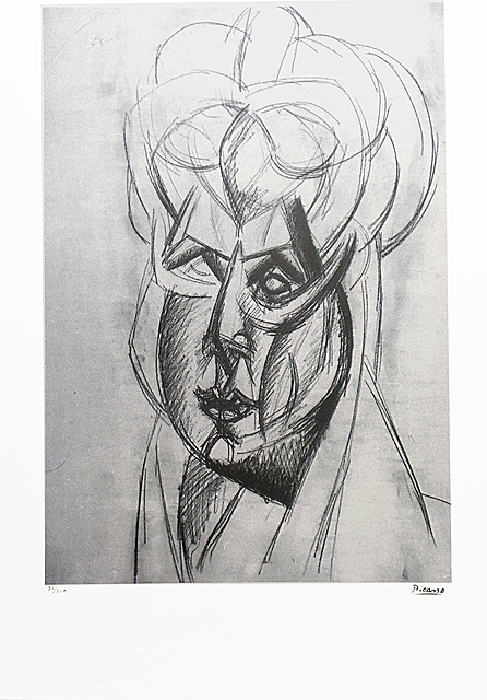 Study for head of a woman Fernande