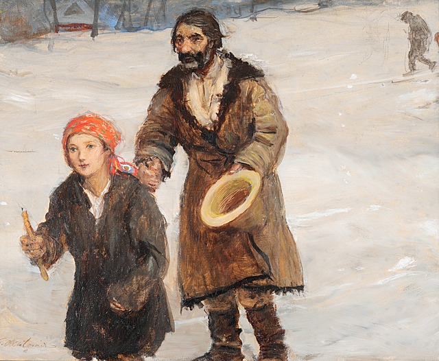 "Gromniczna - Huculi w drodze na obchody"