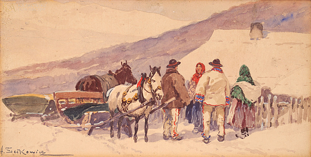 "W podhalańskiej wiosce"