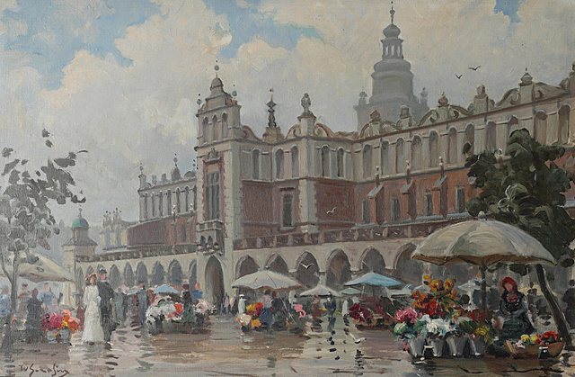 "Rynek w Krakowie – Sukiennice"