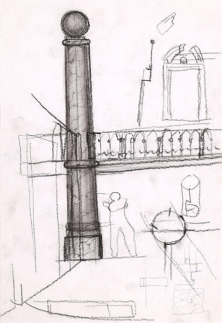 "Scenografia - Faust" (kompozycja dwustronna)